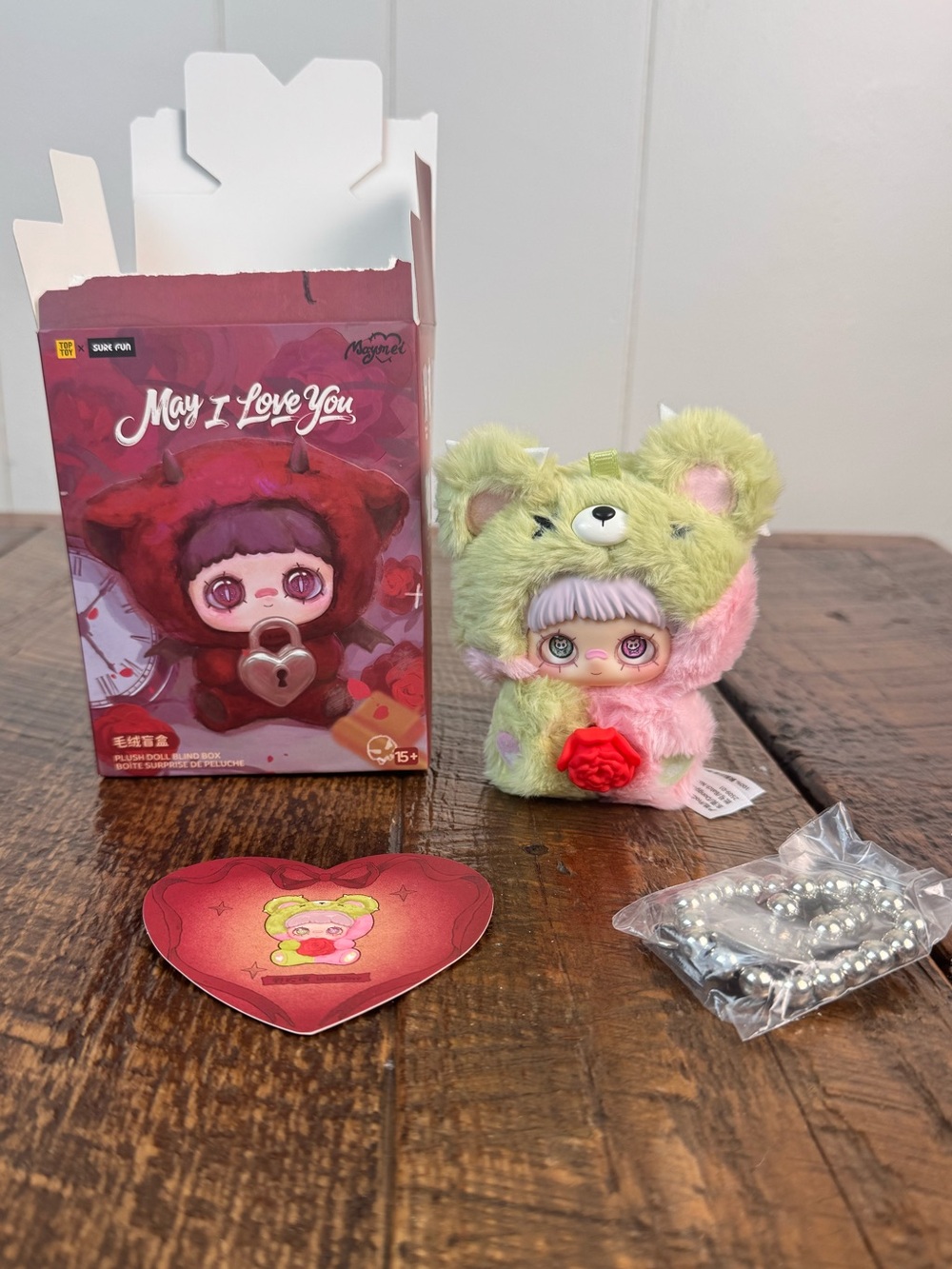 Maymei May I Love You Wild Rose Plush Doll Blind Box Open Box Complete